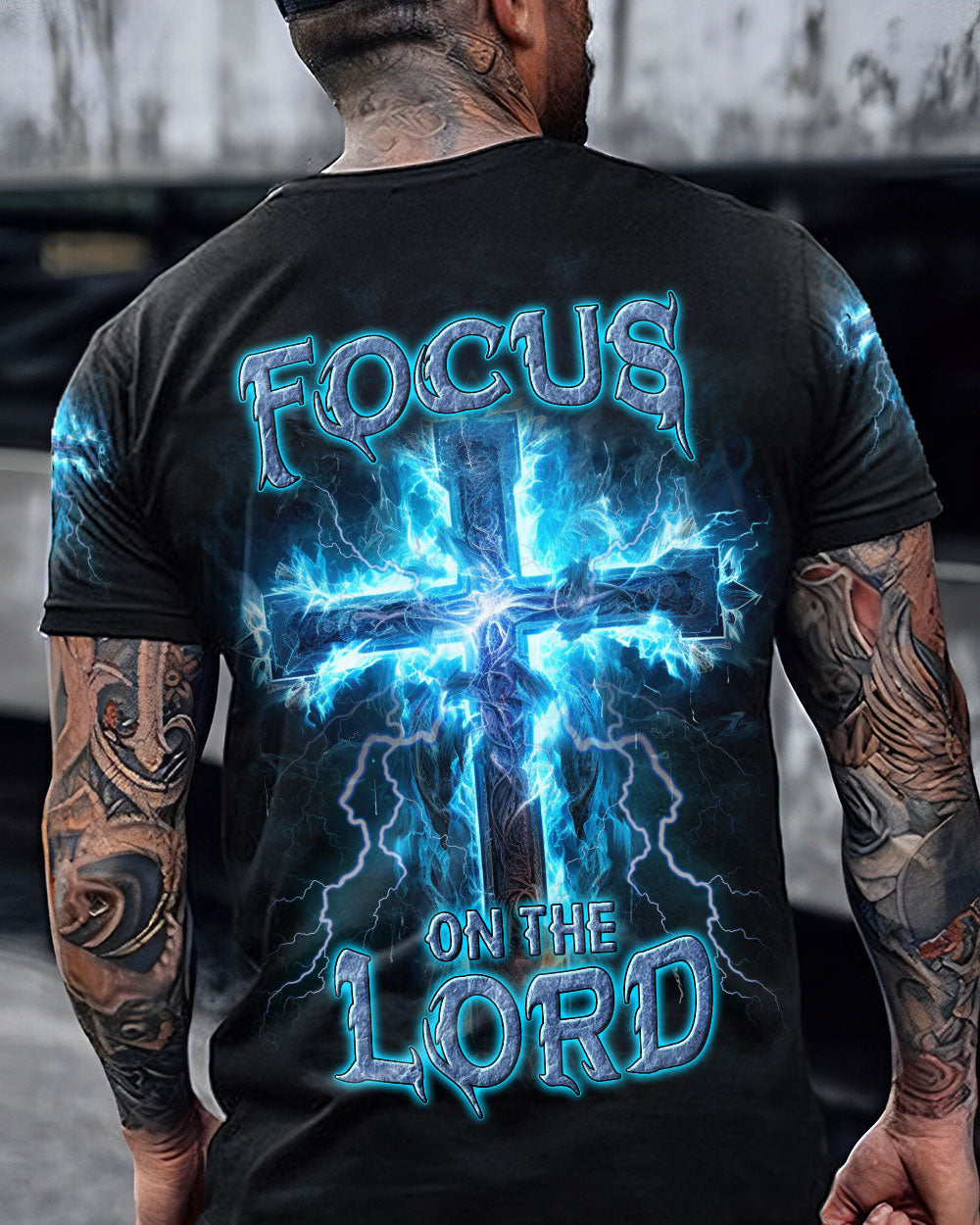 Focus On The Lord Men's All Over Print Shirt - Yhln0507233