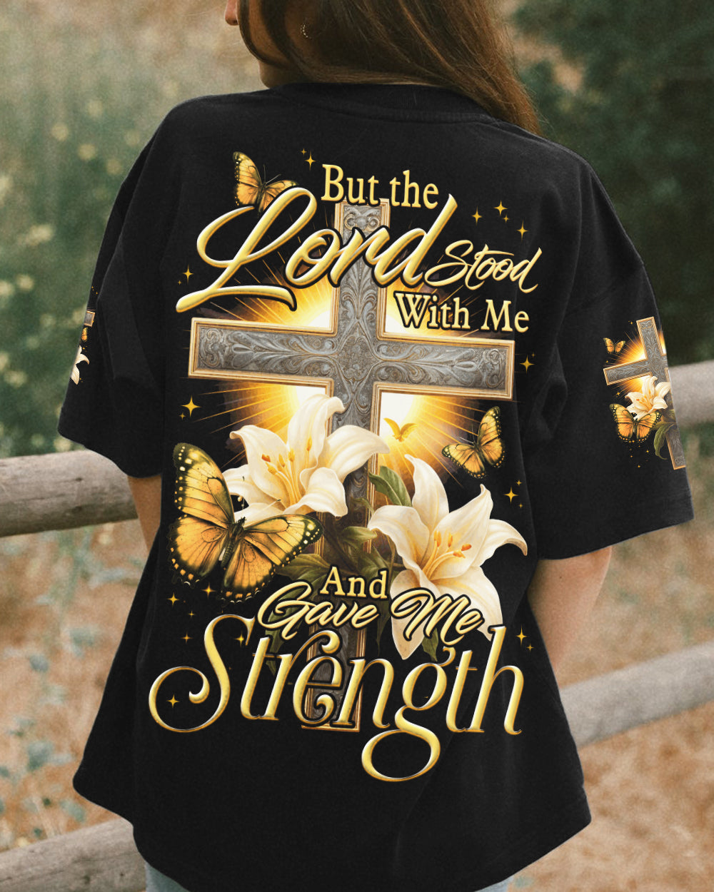 Lord Stood With Me Women's All Over Print Shirt - Tytd3008231