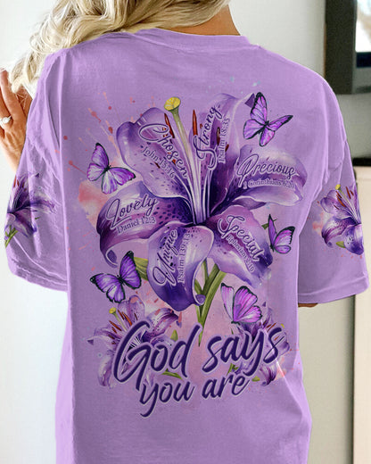 God Says You Are Women's All Over Print Shirt - Tytd0609231