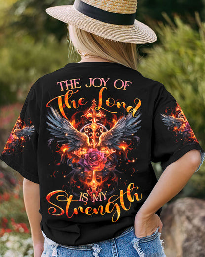 The Joy Of The Lord Fire Wings Women's All Over Print Shirt - Tltr2809233