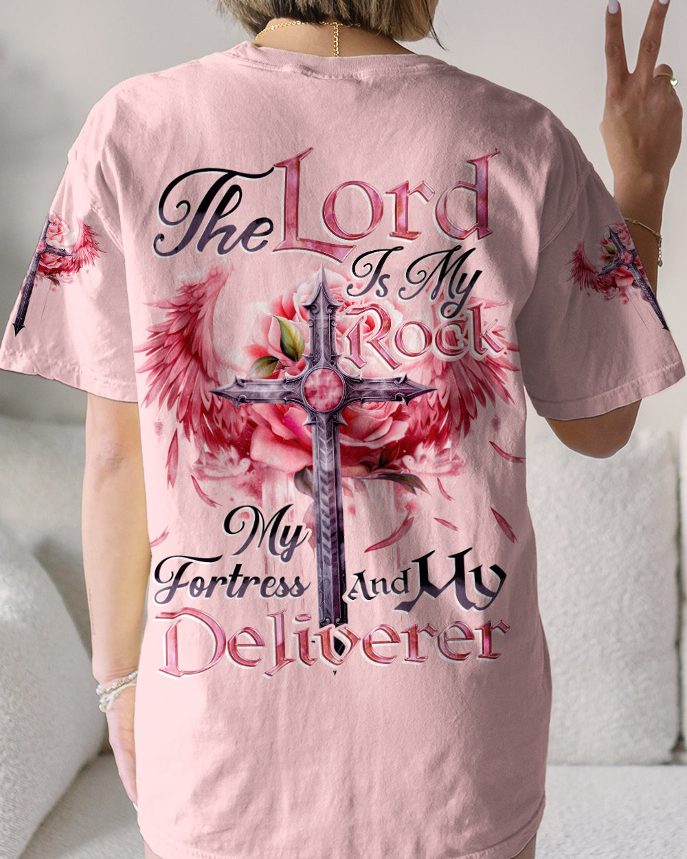 The Lord Is My Deliverer Women's All Over Print Shirt - Tytd2109231