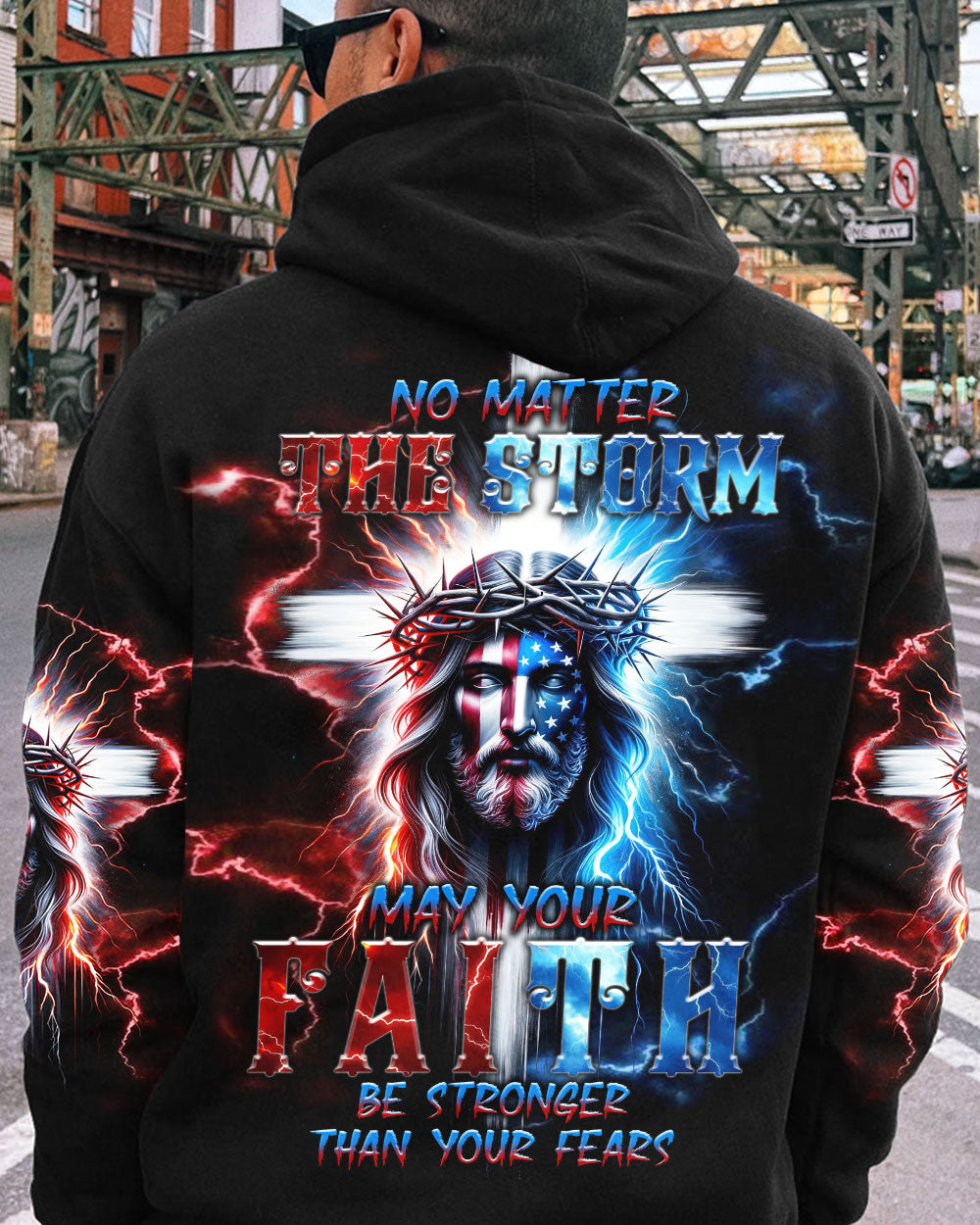 No Matter The Storm Men's All Over Print Shirt - Tlnt2610234