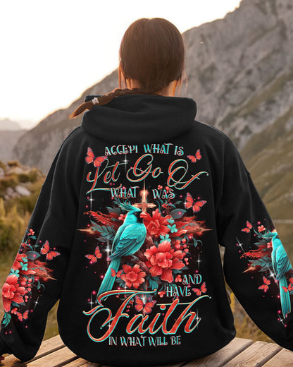 Accept What Is Let Go Of What Was Cardinal Women's All Over Print Shirt - Tltr2712234