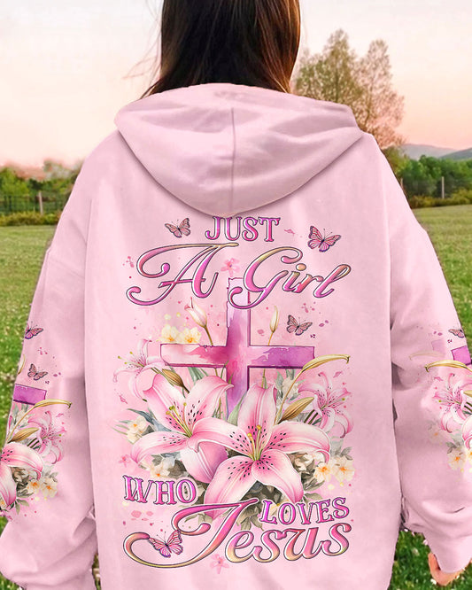 Just A Girl Who Loves Jesus Women's All Over Print Shirt - YHLT1912234