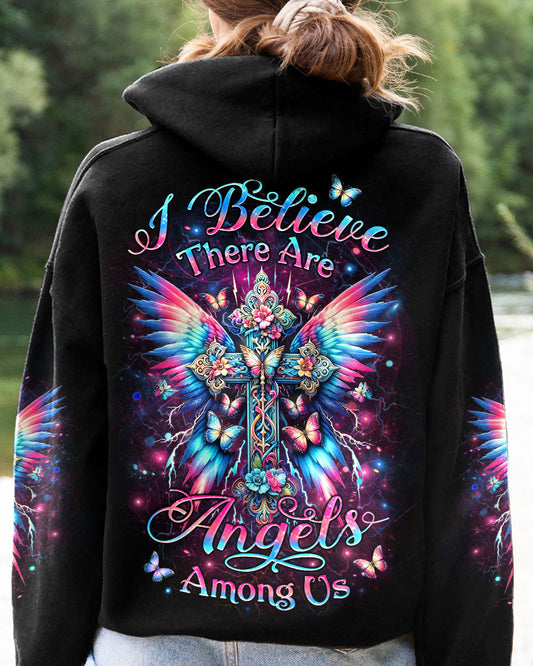 I Believe There Are Angels Among Us Women's All Over Print Shirt - Yhlt1512234