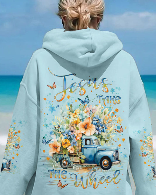 Jesus Take The Wheel Women's All Over Print Shirt - Yhlt1801242