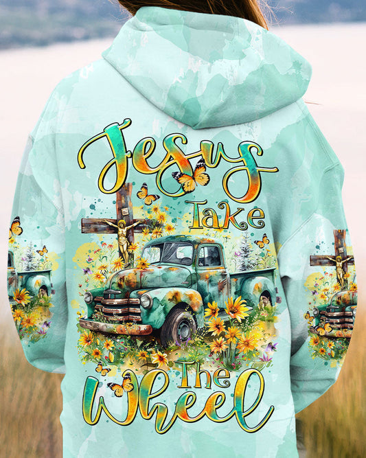 Jesus Take The Wheel Women's All Over Print Shirt - Tltr0803244