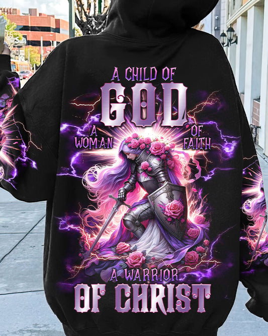 A Warrior Of Christ Women's All Over Print Shirt - Tlnt0801243