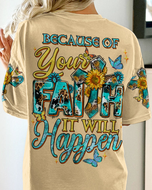 Your Faith Women's All Over Print Shirt - Tytd1307231