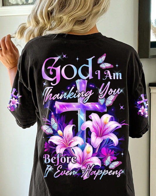 Thanking God Women's All Over Print Shirt - Tytd1210233