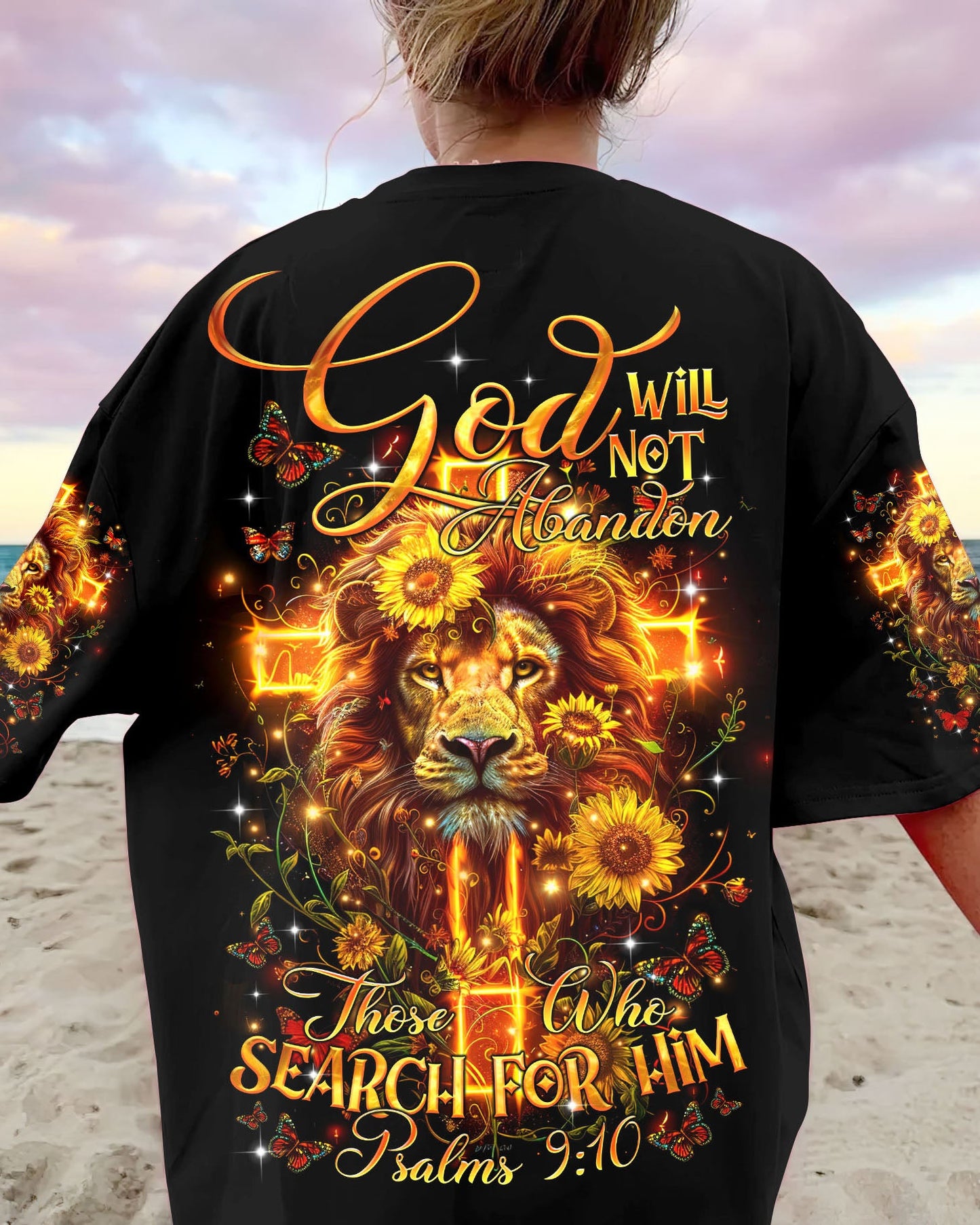 God Will Not Abandon Lion Women's All Over Print Shirt - Tltr1303243