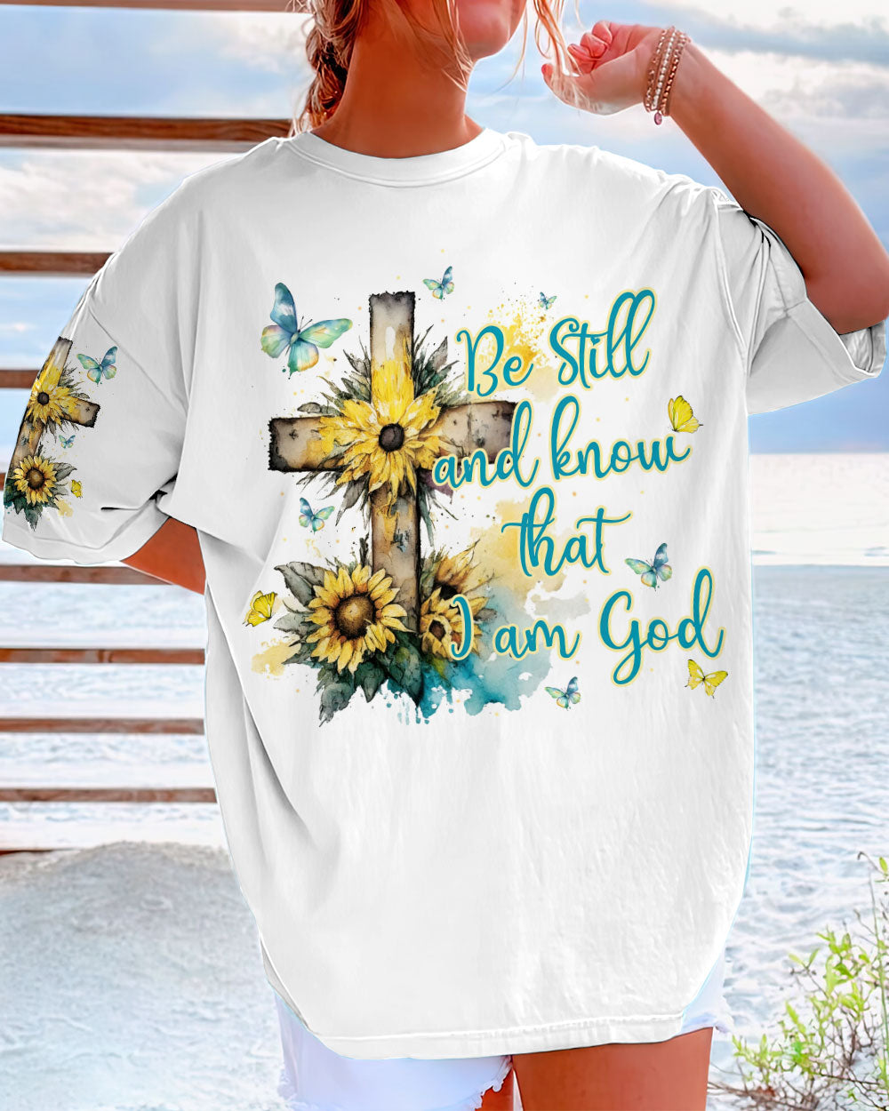 Be Still And Know That I Am God Women's All Over Print Shirt - Tlnt1409233