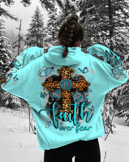 Faith Over Fear Women's All Over Print Shirt - Tlnt0709234