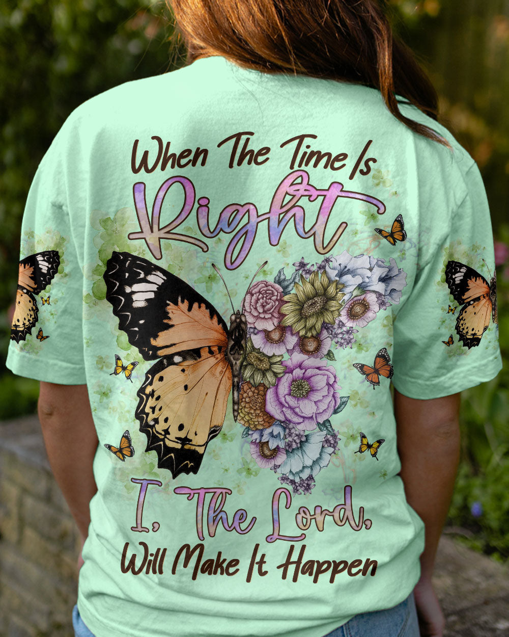 When The Time Is Right Women's All Over Print Shirt - Yhln2707233