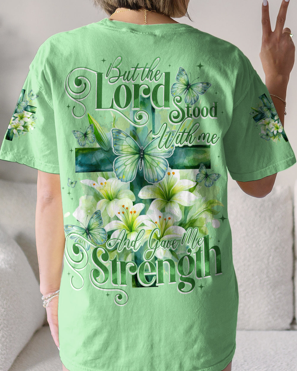 Lord Stood With Me Women's All Over Print Shirt - Tytd2508233