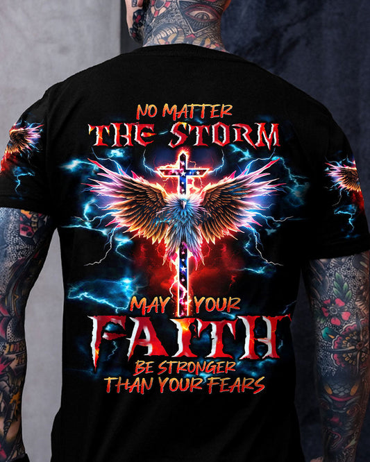 No Matter The Storm Men's All Over Print Shirt - Tlnt2709232