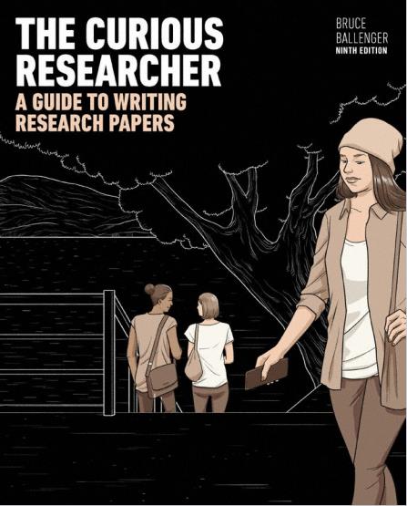 The Curious Researcher A Guide to Writing Research Papers 9e 9th Edition