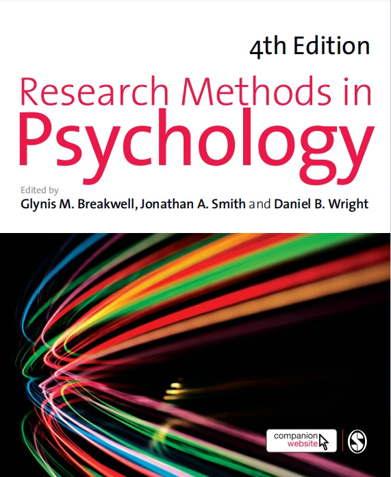 Research Methods in Psychology 4th Edition