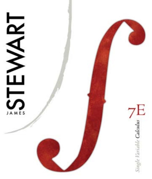 Single Variable Calculus 7th Edition by James Stewart