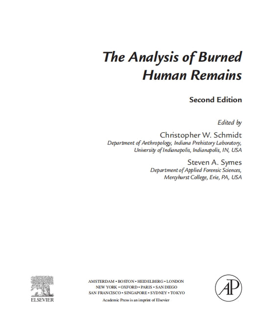 The Analysis of Burned Human Remains Second 2nd Edition