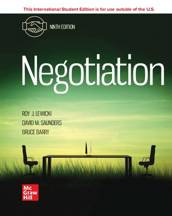 Negotiation 9th Edition