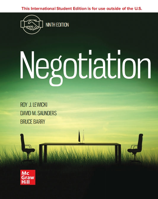 Negotiation 9th Edition