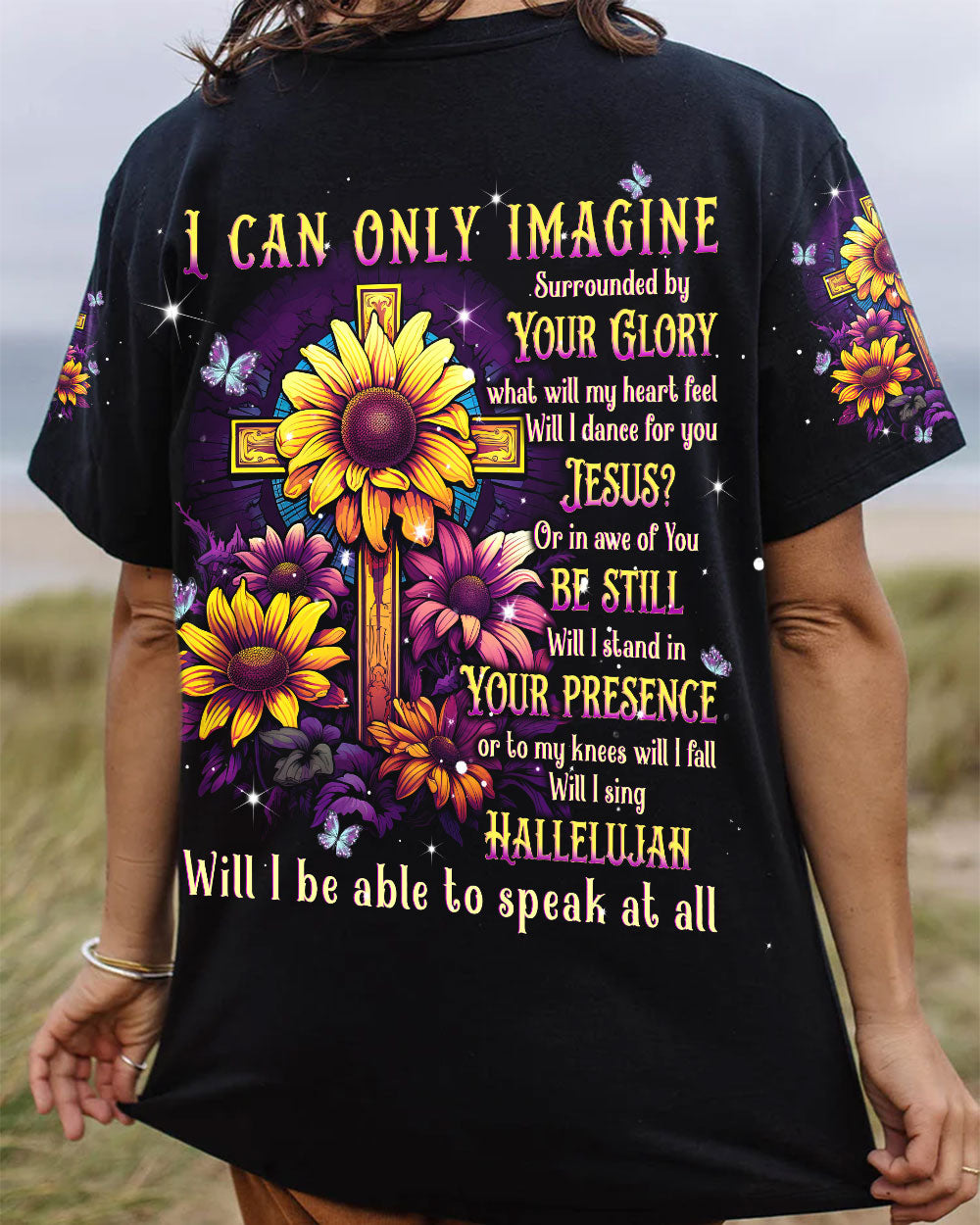 I Can Only Imagine Women's All Over Print Shirt - Tlnt1407231