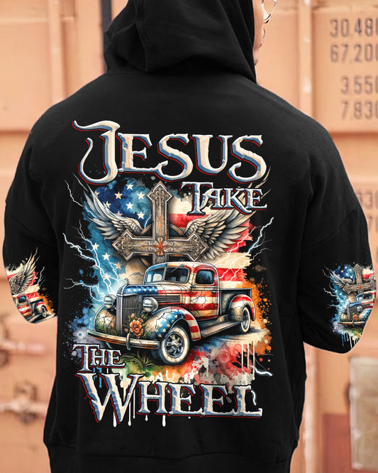 Jesus Take The Wheel Men's All Over Print Shirt - Tytd1811231