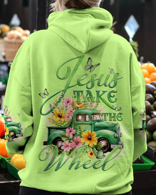 Jesus Take The Wheel Women's All Over Print Shirt - Tytd1612231