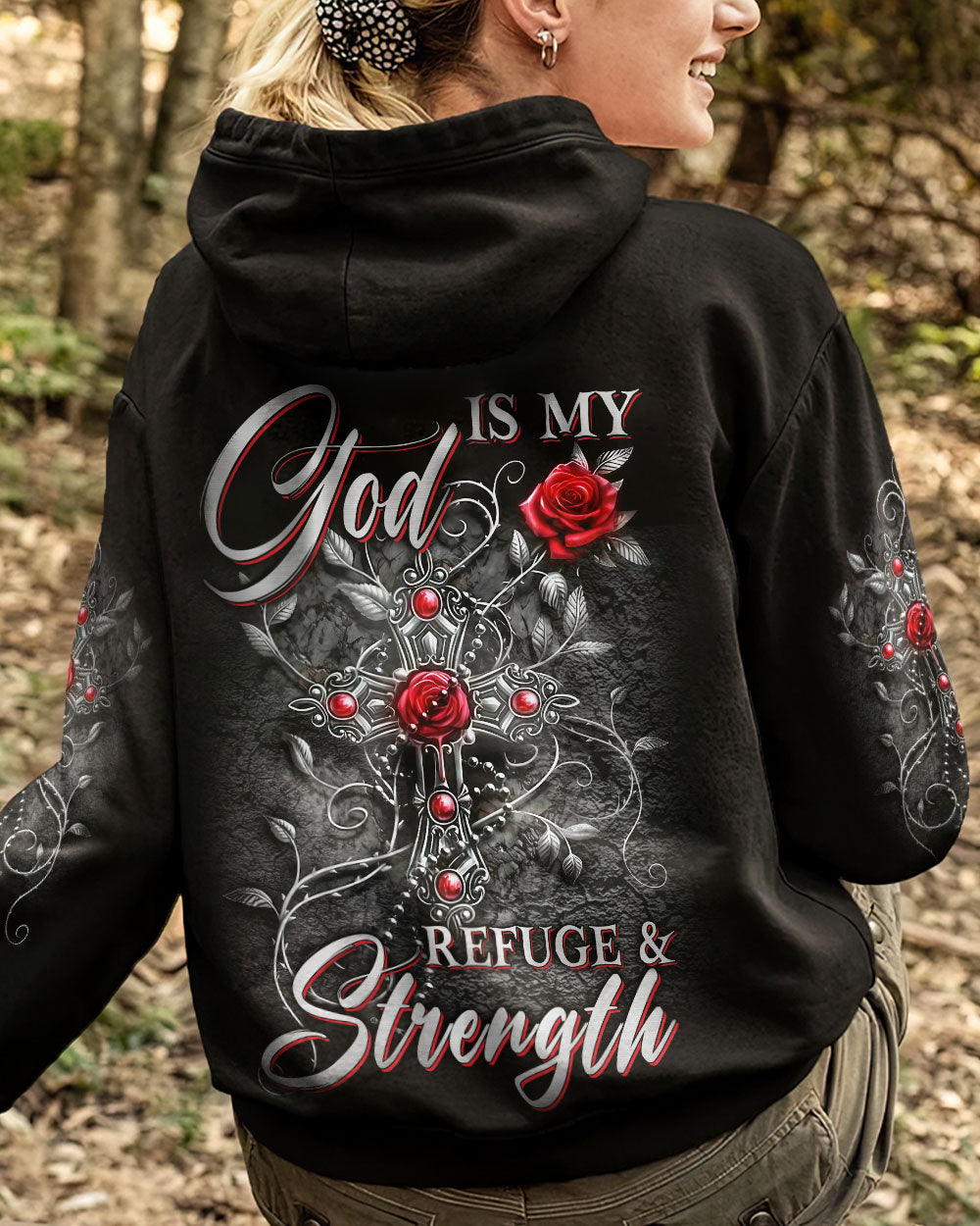 God Is My Refuge And Strength Women's All Over Print Shirt - Yhln2408232