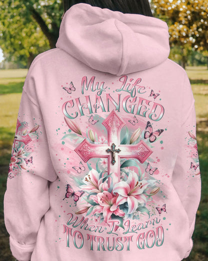 My Life Changed When I Learned To Trust God Women's All Over Print Shirt - Yhln1801243