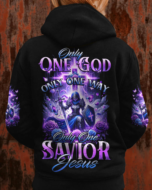 Only One God Women's All Over Print Shirt - Tytd1812234