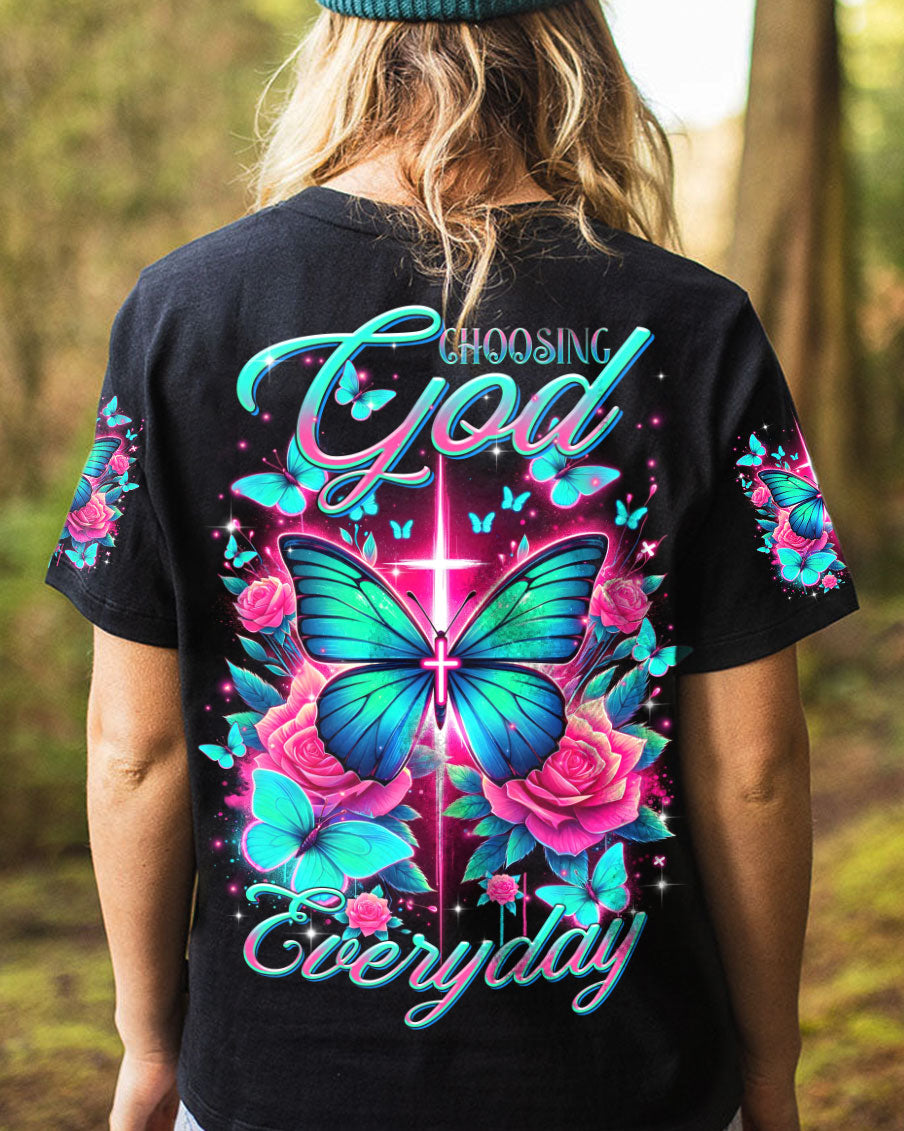 Choosing God Everyday Butterfly Women's All Over Print Shirt - Tltr2601242