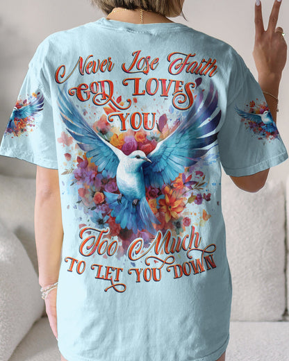 Never Lose Faith Women's All Over Print Shirt - Tytd2107237