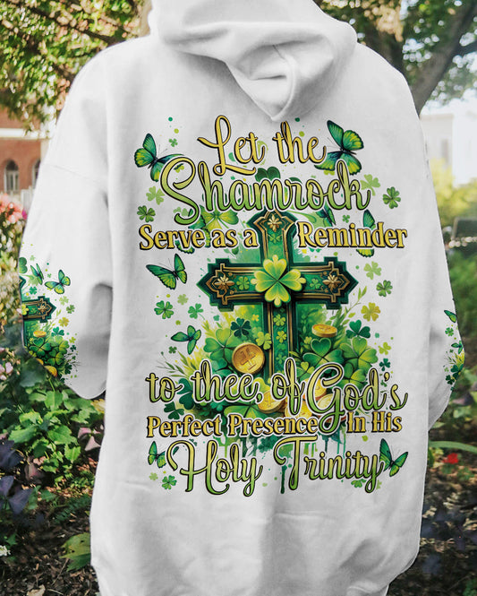 God's Perfect Presence Patrick's Day Women's All Over Print Shirt - Tytd1501241