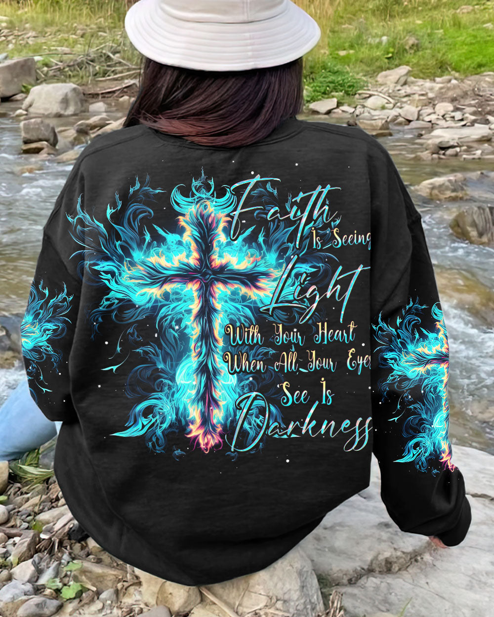 Faith Is Seeing Light Women's All Over Print Shirt - Tlnt1208232