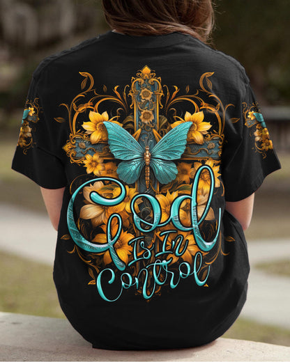 God Is In Control Women's All Over Print Shirt - Tytd2007234