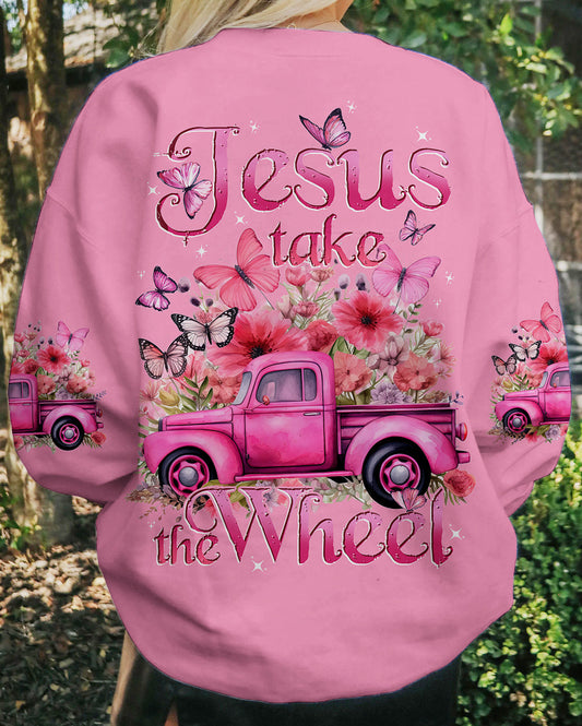 Jesus Take The Wheel Women's All Over Print Shirt - Tytd0401233