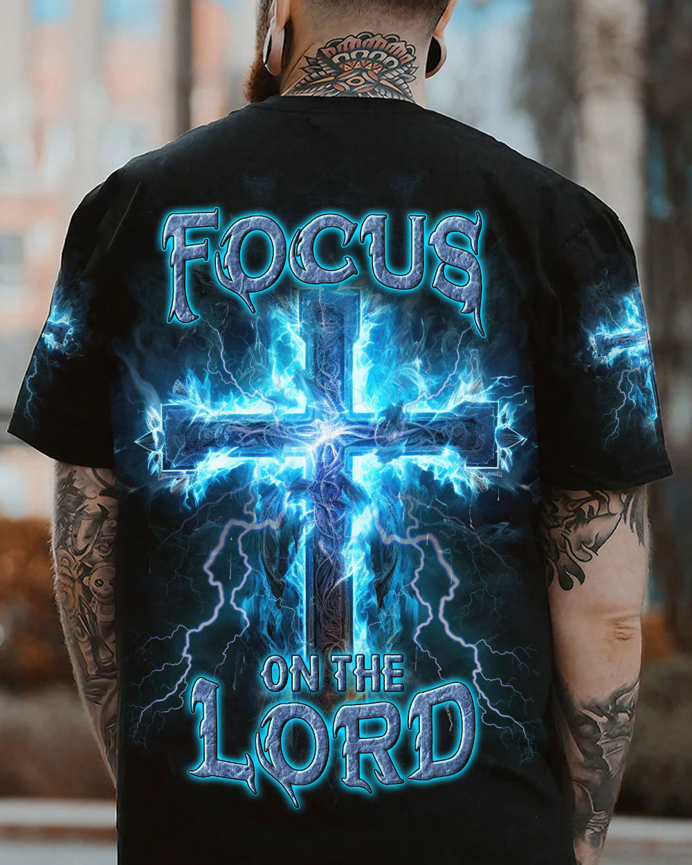 Focus On The Lord Men's All Over Print Shirt - Yhln0507233