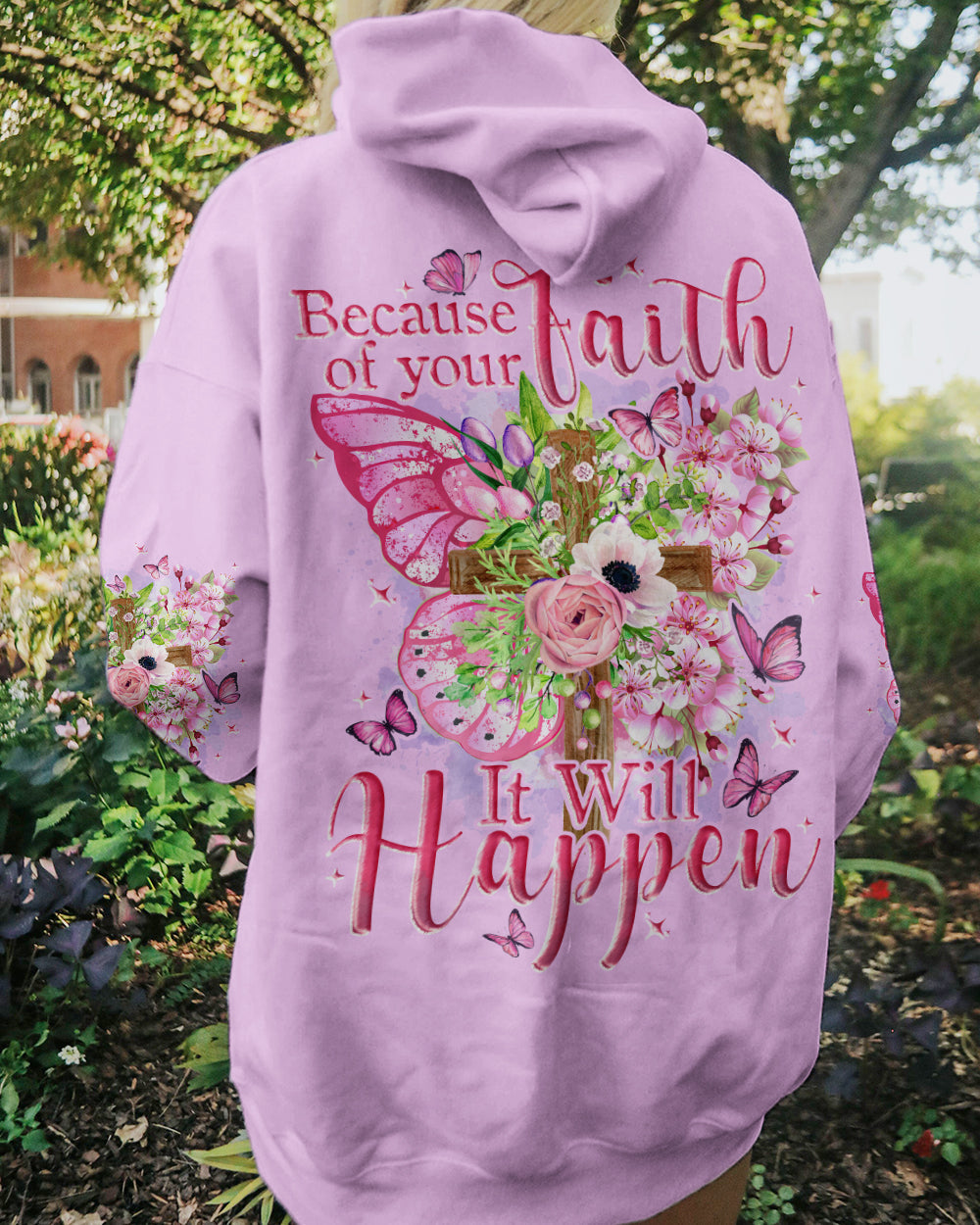 Because Of Your Faith Women's All Over Print Shirt - Tytd0610233