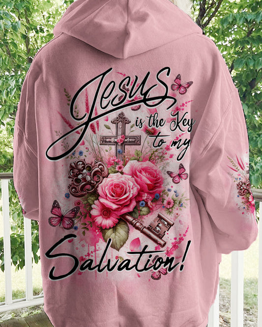 Jesus is the Key to My Salvation Women's All Over Print Shirt - Tytd2911231