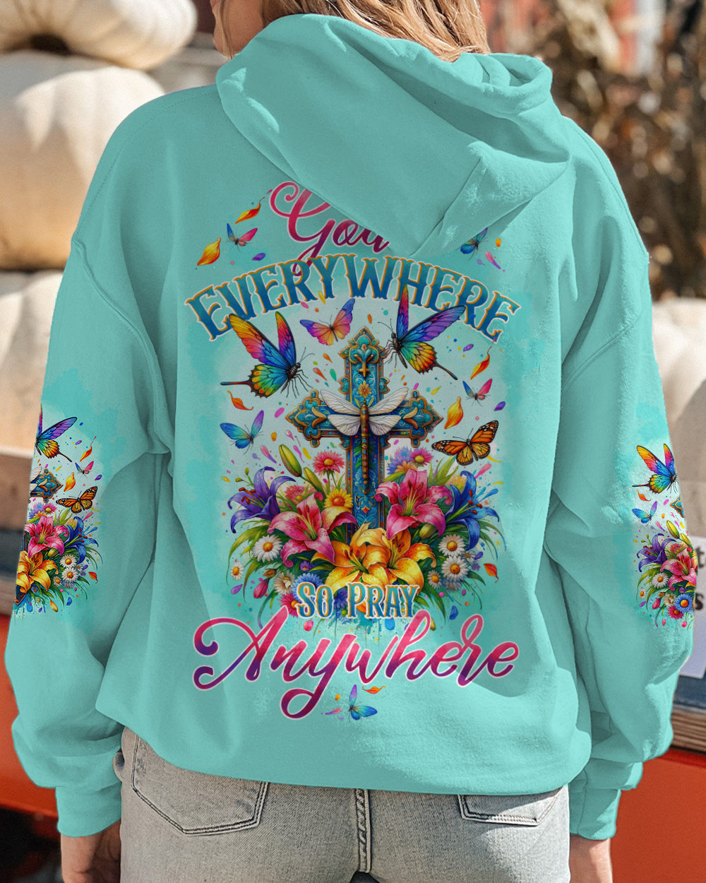 God Is Everywhere Women' All Over Print Shirt - Tytd0212232