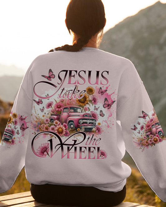 Jesus Take The Wheel Women's All Over Print Shirt - Tytd1011232