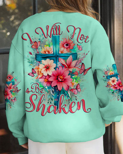 I Will Not Be Shaken Women's All Over Print Shirt - Tytd0510232