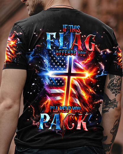 If This Flag Offends You Men's All Over Print Shirt - Tlnt1501244