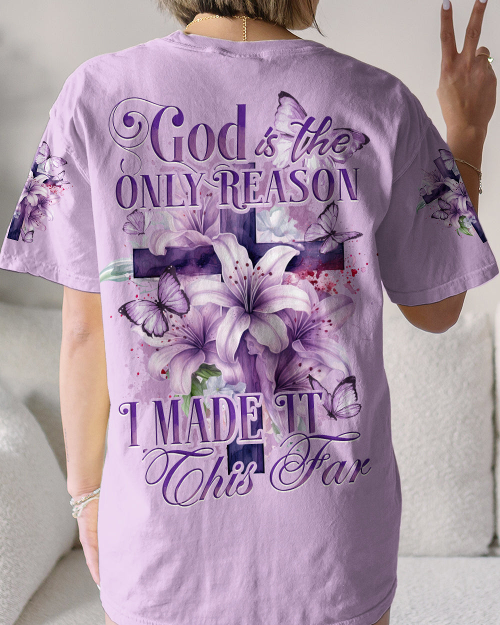 God Is The Only Reason Women's All Over Print Shirt - Tytd2308232