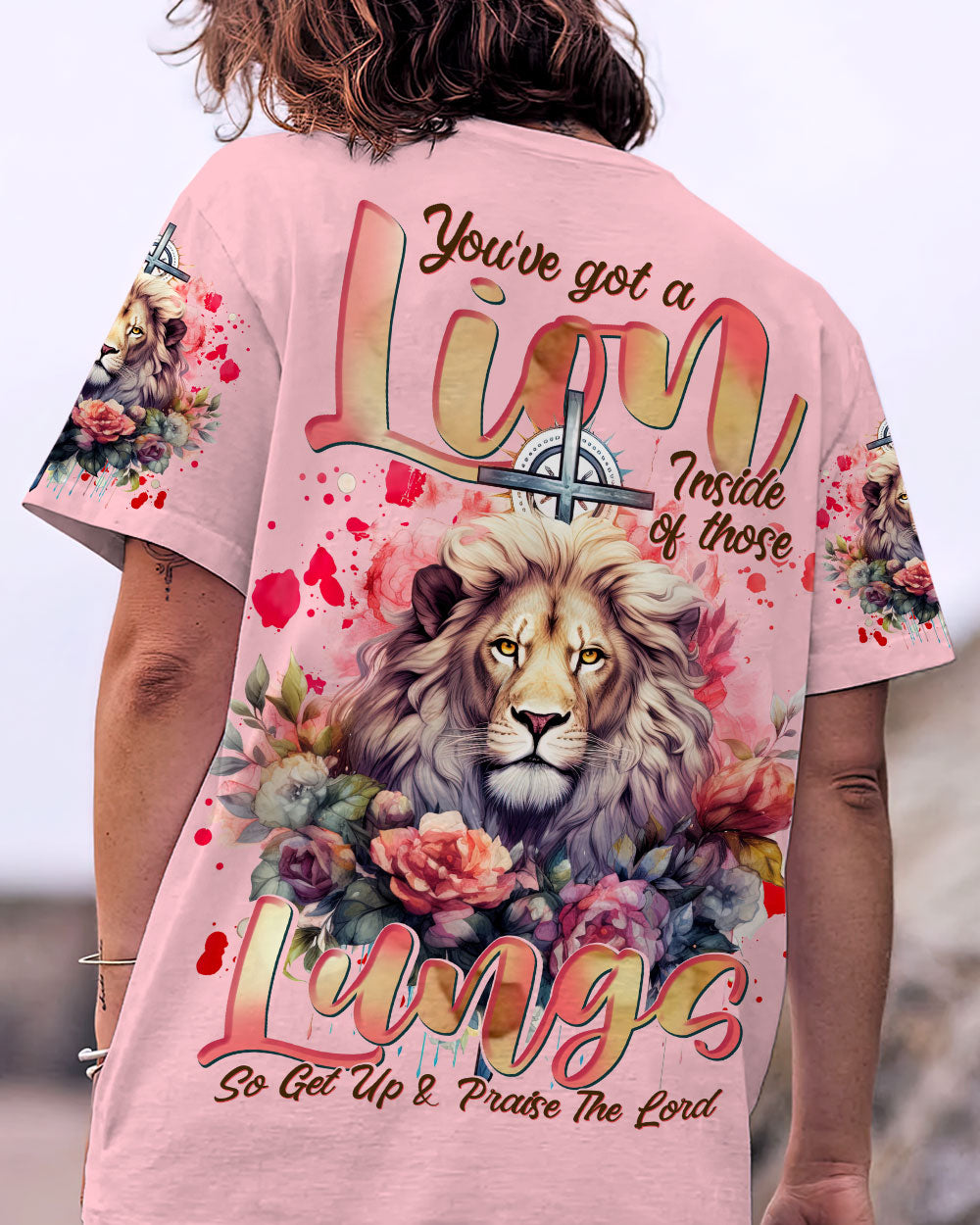 You've Got A Lion Women's All Over Print Shirt - Tlnt0410233