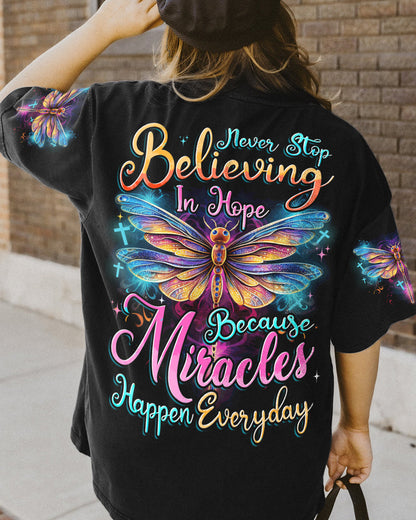 Never Stop Believing In Hope Women's All Over Print Shirt - Tytd1707232