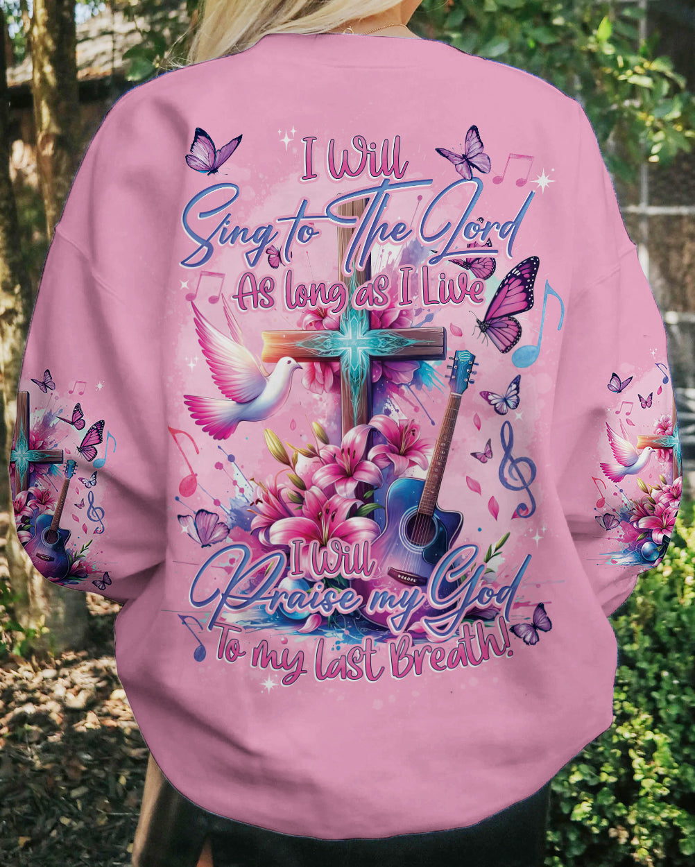 Praise My God To My Last Breath Women's All Over Print Shirt - Tytd1801241