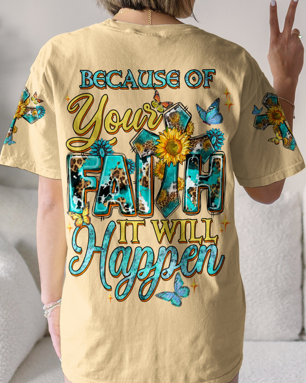 Your Faith Women's All Over Print Shirt - Tytd1307231